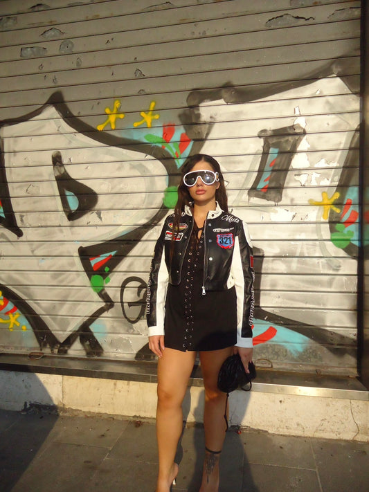 Giacca in ecopelle